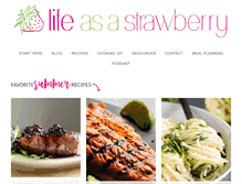 Tablet Screenshot of lifeasastrawberry.com
